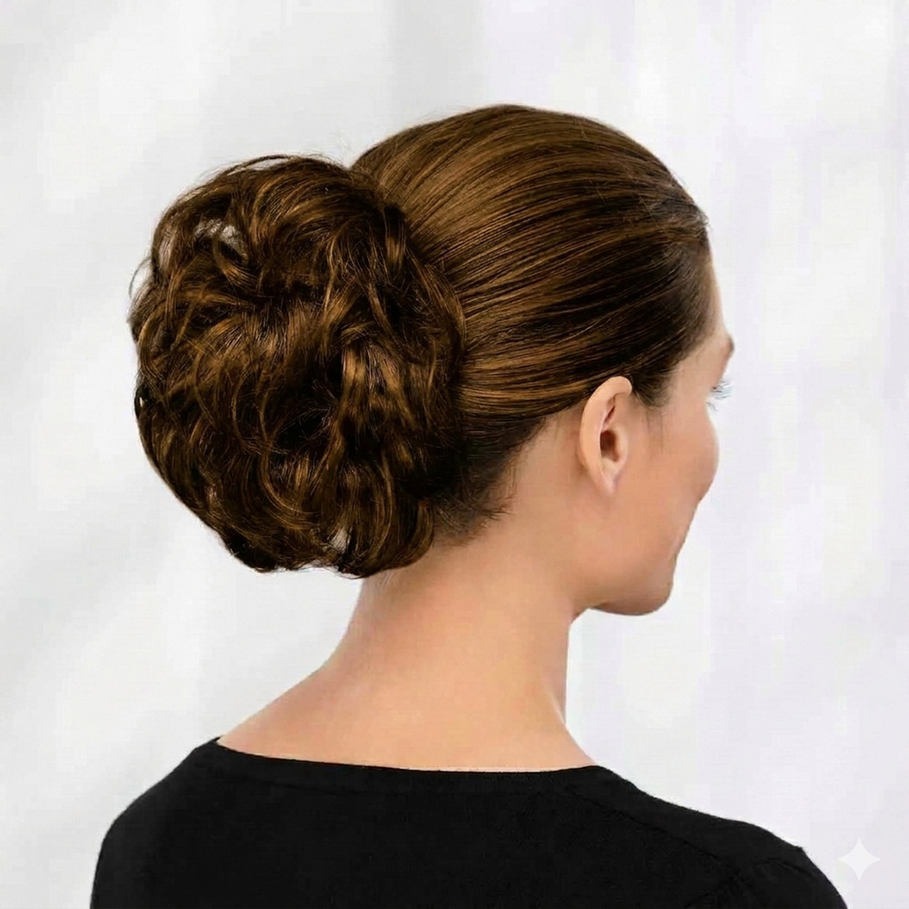 Paula Young A2161 Short Wavy Clip On Color 812A Pecan Delight